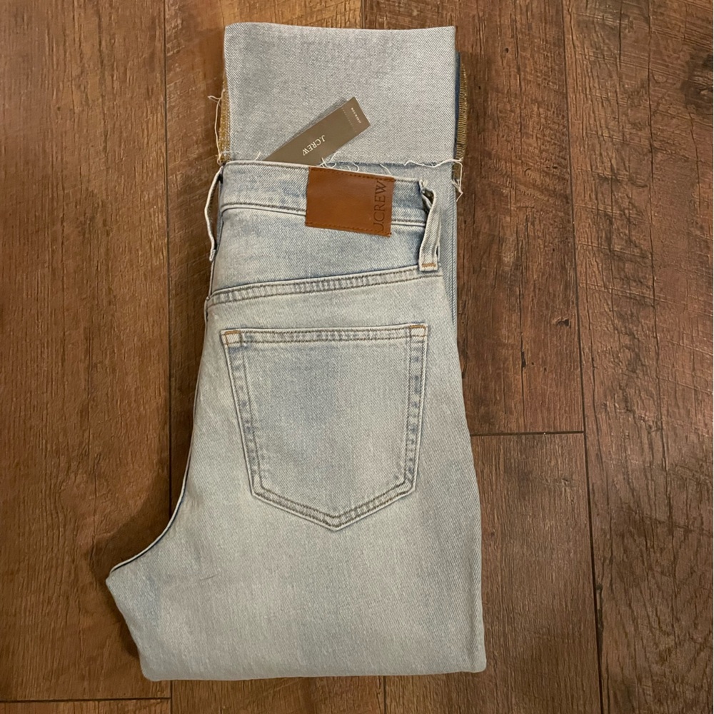 Jcrew jeans light wash. Petite
